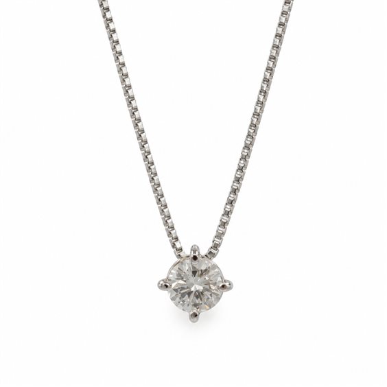 Necklace Gilma Gioielleria  in Gold Diamante 0.32 Ct COOR-311-286 - COOR-311-286